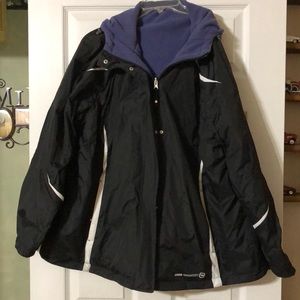 Heavy weight reversible jacket. Size 3X.